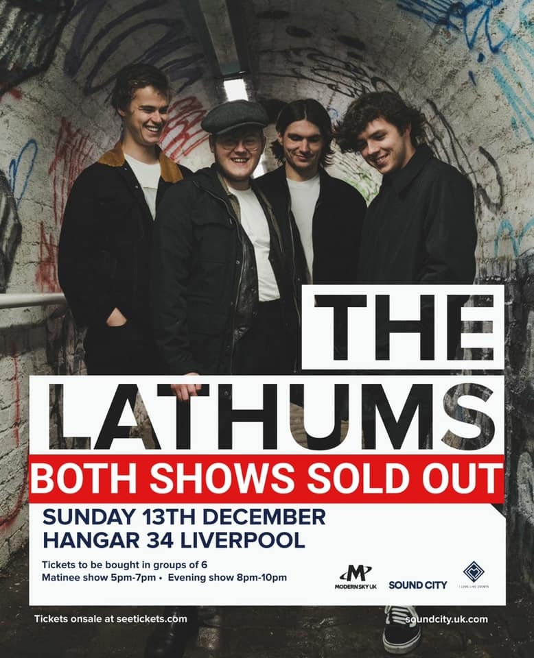 The Lathums Socially Distanced Shows SELLS OUT in seconds