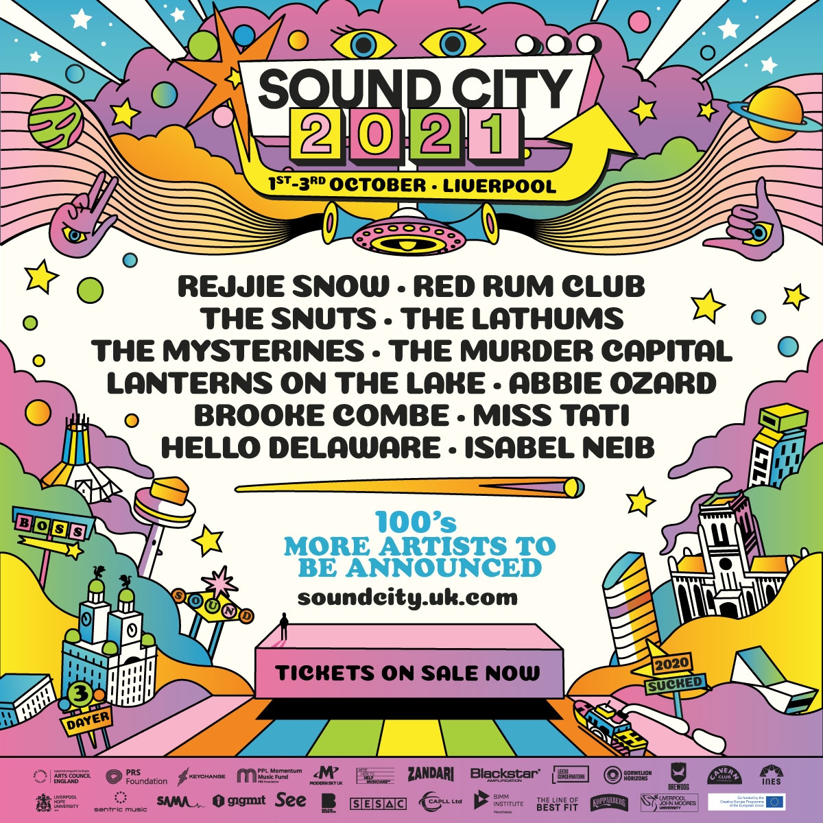 Sound City 2021 moves to October!