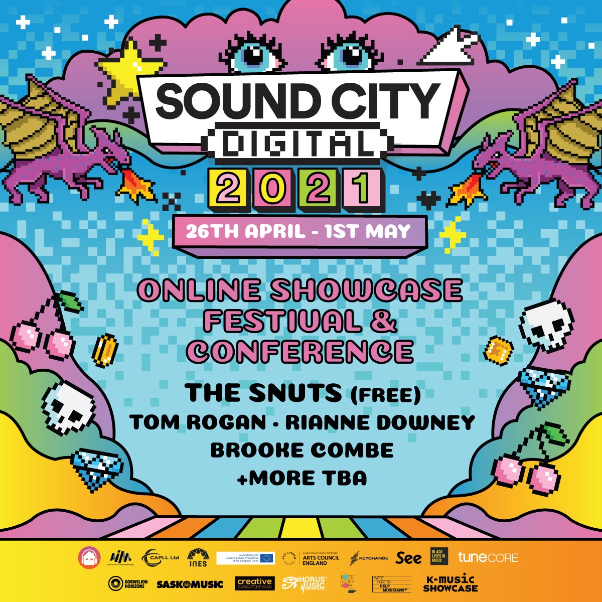 SOUND CITY DIGITAL RETURNS WITH THE SNUTS, RIANNE DOWNEY & MORE