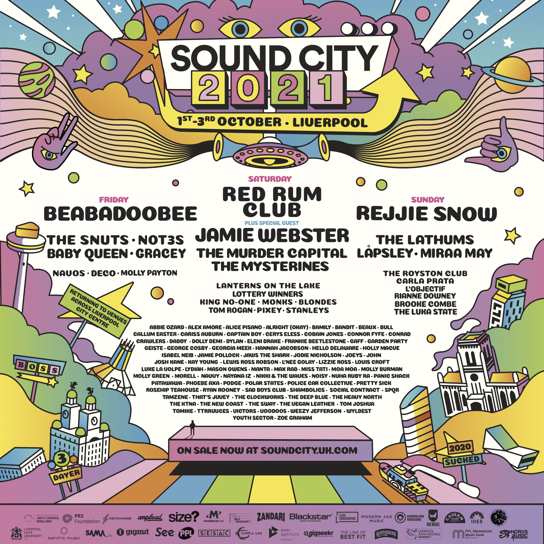 SOUND CITY 2021: FRIDAY HEADLINER REVEALED