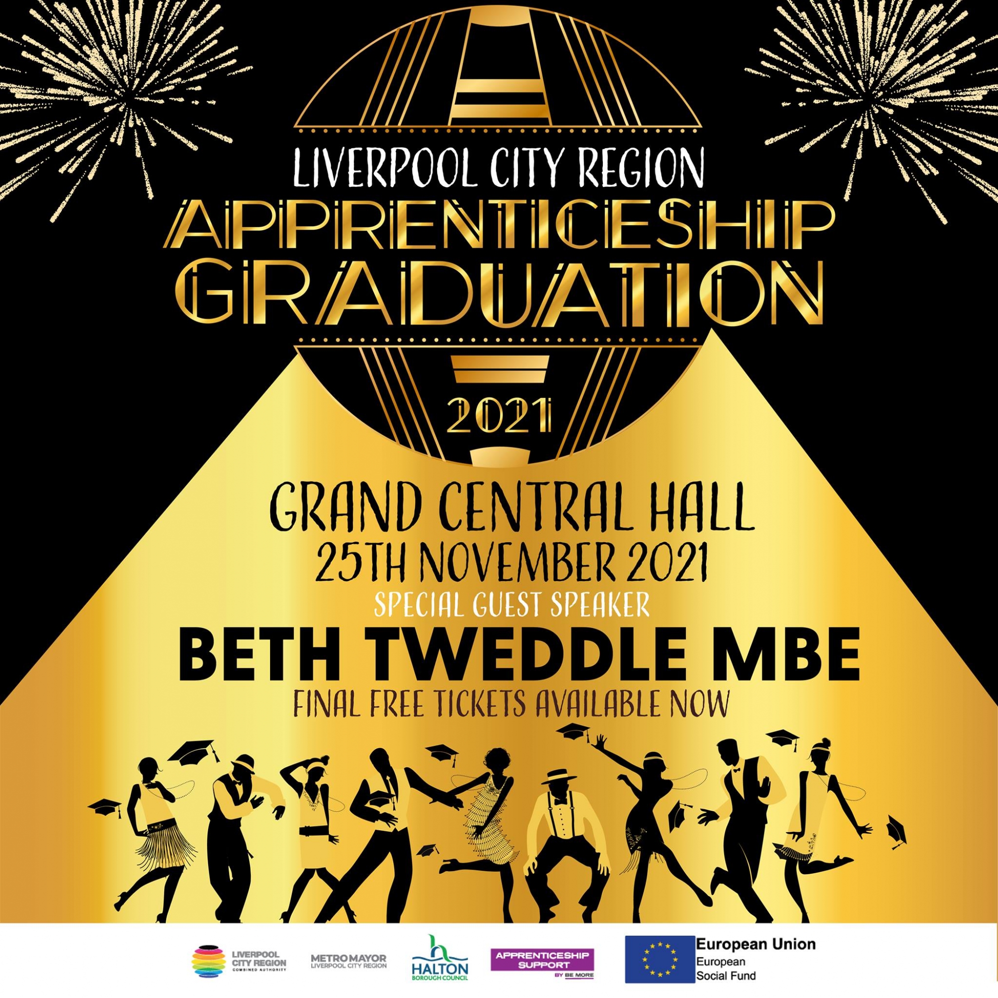 Beth Tweddle MBE Revealed as Guest Speaker for Liverpool City Region Apprenticeship Graduation 2021