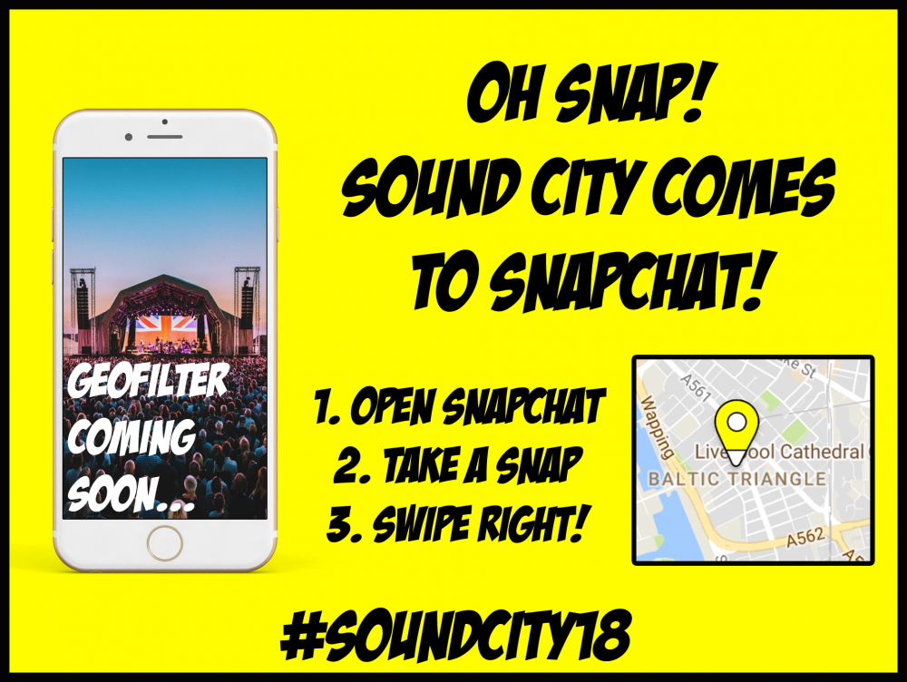 SoundCity18 comes to Snapchat!