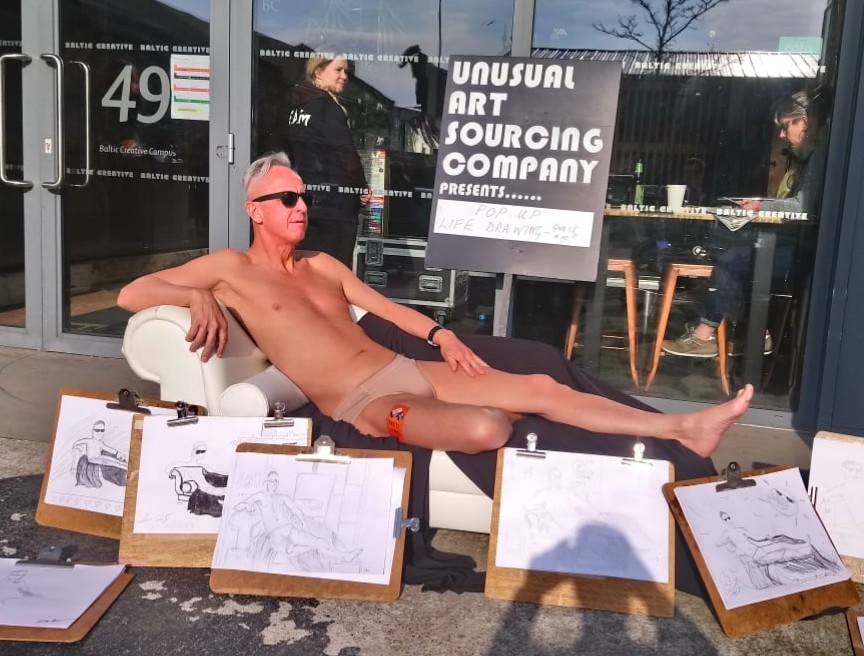Pop Up Life Drawing